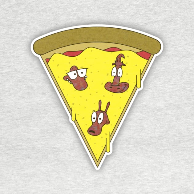 Rocko's Modern Life/ Pizza mashup by meganther0se